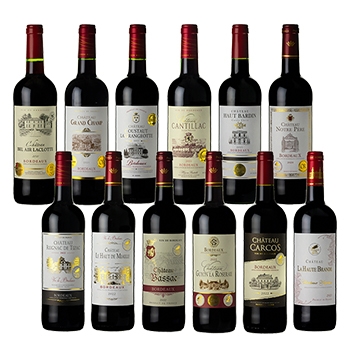 【セット】全部で15冠！全て金賞受賞ボルドーフルボディ赤12本セット / オリジナル◎(Bordeaux gold medal red wine 12 bottle set◎)