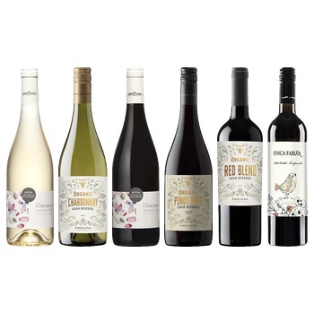 【セット】オーガニックワイン 世界6本飲み比べセット(Organic Wine World 6-Bottle Tasting Set)