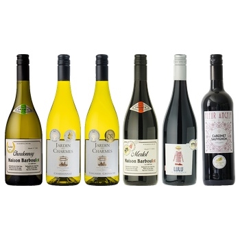 【セット】全部で６冠！すべて金賞受賞 フランス産白赤ワイン6本セット(French Red & White wine 6 bottles set◎)