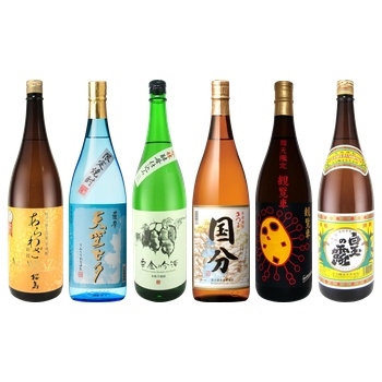 【秋の焼酎予約2026】お買い得本格焼酎一升瓶6本セット(Value 1800ml Authentic Shochu Set)