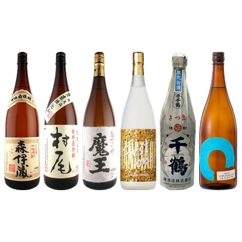 【秋の焼酎予約2026】森伊蔵・村尾・魔王と3種の芋焼酎セット(Moriizo, Murao & Maou Shochu Set)