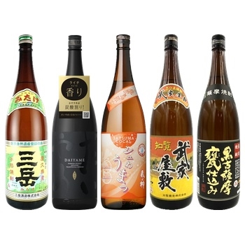 【秋の焼酎予約2026】本場九州の芋焼酎セット(Authentic Kyushu Imo Shochu Set)