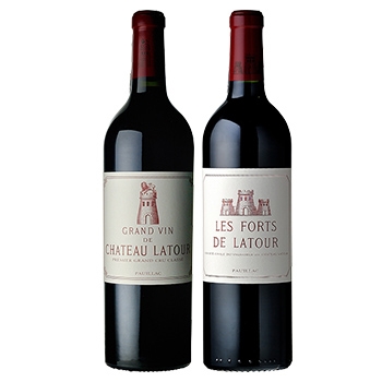 【セット】格付け1級5大シャトー「シャトー･ラトゥール」ファースト&セカンド2本セット★(first and second wines from Chateau Latour, one of the top 5 1st class chateaux)
