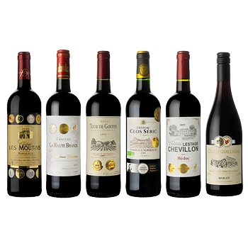 【ゆく年くる年予約】フランス金賞６本セット(Set of 6 French Gold Award Bottles)