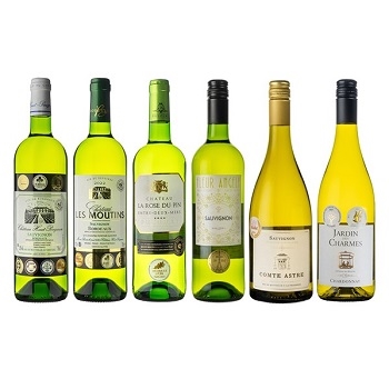 【セット】全部で15冠！全て金賞受賞！フランス 辛口 白 6本セット(Gold Award White Wine of French 6 bottle set)