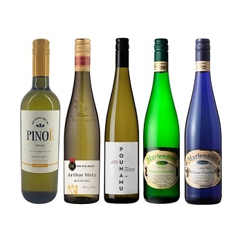 【セット】世界飲み比べシリーズ リースリング 5本セット / オリジナル ★(World Tasting Series Riesling 5-bottle set)