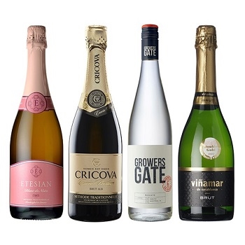 【セット】ニューワールド スパークリング 飲み比べ4本セット / オリジナル ★(New World Sparkling Wine Tasting Set of 4)