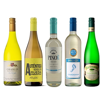 【セット】初夏を味わう！シャブリ入り白ワイン 5本セット / オリジナル★(Enjoy early summer! 5-bottle set of white wine with Chablis)