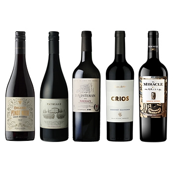 【セット】バイヤーおすすめ！世界の赤ワイン 5本セット / オリジナル★(Buyer's recommendation! 5-bottle set of red wines from around the world)
