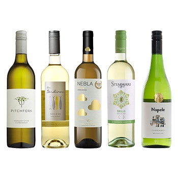 【セット】初夏にぴったり！世界の白ワイン 5本セット / オリジナル★(Perfect for early summer! 5-bottle set of white wines from around the world)