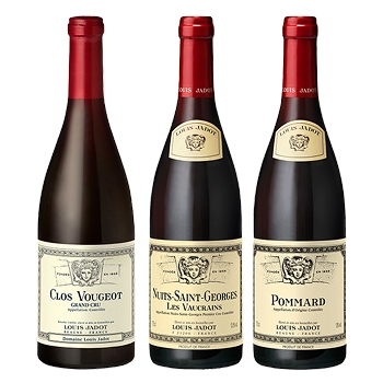 【セット】ブルゴーニュ格付け巡り ルイ・ジャド名畑セレクション 3本セット★(Burgundy Classification Tour Louis Jadot Famous Vineyard Selection 3 Bottle Set)