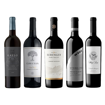 【セット】誇り高きナパ・カベルネの世界 5本セット★(The Proud World of Napa Cabernet 5-bottle set)