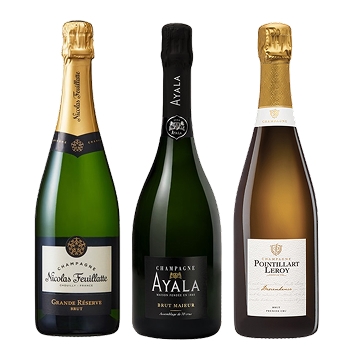 AEON de WINE限定 シャンパーニュ3本セット★(AEON de WINE Exclusive Champagne 3-Bottle Set)