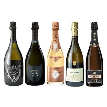 【30万円セット】ヴィンテージシャンパーニュ5本セット★(5 bottles of vintage champagne set)