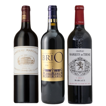 【10万円セット】シャトーマルゴー入りマルゴー村3本セット★(Margaux Village 3-bottle set including Chateau Margaux)