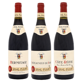 【セット】コート・デュ・ローヌ最古の生産者ワイナリー ３本セット★(Three-bottle set from the oldest winery in the C?tes du Rh?ne)