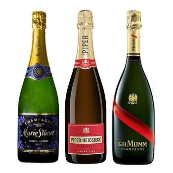 【セット】バイヤー厳選！シャンパーニュ3本セット★(Buyer's Carefully Selected! Champagne 3-Bottle Set)