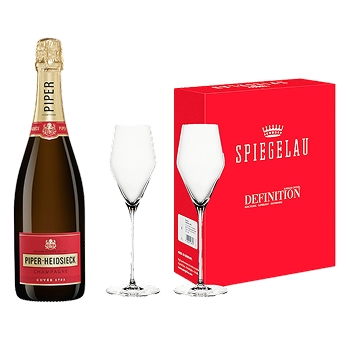 【セット】バイヤー厳選シャンパーニュ＆グラス２脚セット★(Buyer's carefully selected champagne & 2 glasses set)
