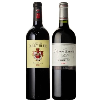【セット】「右岸エレガンス物語」ワインラヴァ―におすすめ赤2本セット★(Right Bank Elegance Story - A set of 2 red wines recommended for wine lovers)