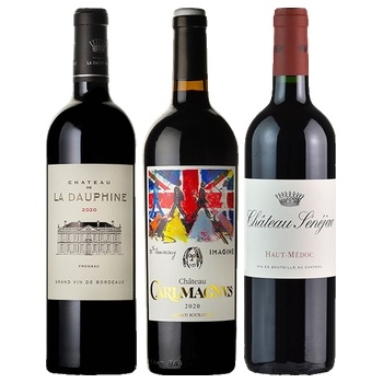 【セット】「優美なクリュ・ブルジョワ」赤フルボディ3本セット★(Elegant Cru Bourgeois Full-Bodied Red Wine 3-Bottle Set)