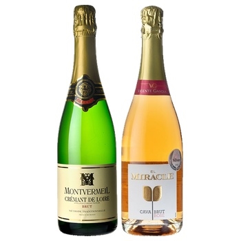 【セット】 華やか泡のお祝い2本セット★(A celebratory set of two bottles of elegant sparkling wine)