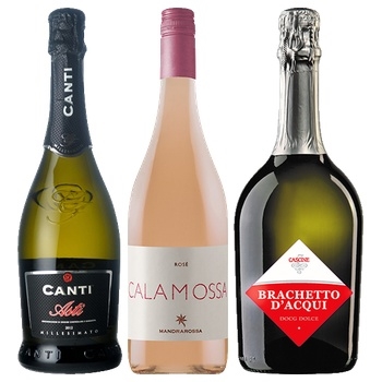 【セット】乾杯＆食後が楽しい 甘口入り３本セット★(A set of 3 sweet bottles perfect for toasting and after-dinner relaxation!)