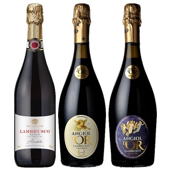 【セット】イタリアン微発泡 紫の幸せランブルスコ3本セット★(Italian Sparkling Wine, Purple Happiness Lambrusco, 3-Bottle Set)