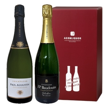 【ギフト】極上シャンパーニュ2本ギフト★(A gift set of two bottles of premium champagne)