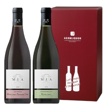 【ギフト】ブルゴーニュ産 赤白エレガンスセット★(Burgundy Red and White Wine Elegance Set)