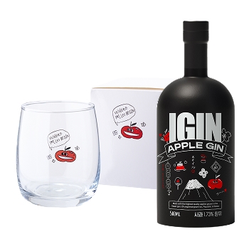 【ブラックフライデー予約2025】IGIN APPLE GIN JAPAN EDITION2025 限定グラスセット(BF IGIN APPLE GIN JAPAN EDITION2025　GLASS SET)