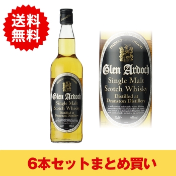 【まとめ買い・6本】グレンアードッホ / ディーンストン蒸留所(Glen Ardoch)
