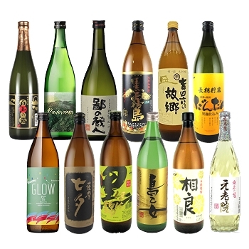 12種類の本格焼酎セット(12 types of authentic shochu set)