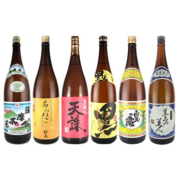 【2026父の日予約】鹿児島人気焼酎一升瓶6本セット(オリジナル)