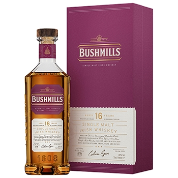 【2026父の日予約】ブッシュミルズ　シングルモルト　１６年(ブッシュミルズ)