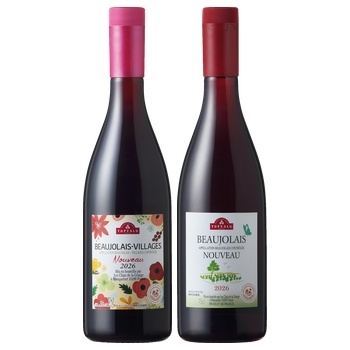 【早得】【セット】トップバリュ　飲み比べセット 2026  / トップバリュ(TV Beaujolais Nouveau 2 Bottle set 2026)