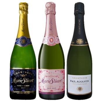 【セット】麗しのシャンパーニュ・トリオ　ロイヤルセレクション3本セット★(Exquisite Champagne Trio: Royal Selection 3-Bottle Set)