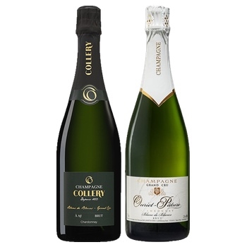 【セット】至高の純白・極上シャンパーニュ飲み比べ2本セット★(A Tasting Duo of Exquisite, Pristine-White Champagnes)