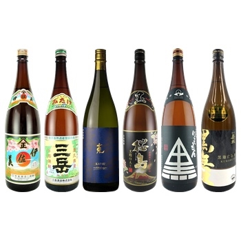 【ブラックフライデー2026予約】鹿児島本格芋焼酎６本セット(Set of 6 authentic Kagoshima sweet potato shochu bottles)