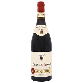 ヴィダル・フルーリー　コート・デュ・ローヌ 赤(Vidal Fleuly Cotes du Rhone Rouge)