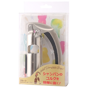 【ワインGoods】サルート シャンパンオープナー /  グローバル(Salute Champagne Bottle Opener)