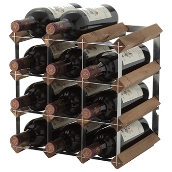 【ワインGoods】トラディショナルワインラック 12本用 /  グローバル(12-Bottle Tradittional  Wine Rack)