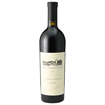 2003 ロバート･モンダヴィ カベルネ･ソーヴィニヨン･リザーヴ / ロバート･モンダヴィ(ROBERT MONDAVI CABERNET SAUVIGNON RESERVE 2003)