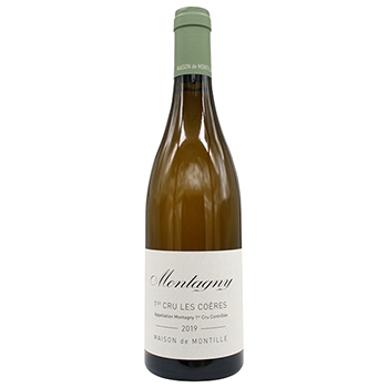 2019 モンタニー･プルミエ･クリュ･レ･コエール / メゾン･ド･モンティーユ ◎(Montagny 1er Cru Les Coeres Maison de Montille 2019)