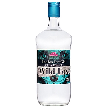 Wild Fox ロンドンドライジン　37.5％ / トップバリュ(Wild Fox London Dry Gin 37.5%)