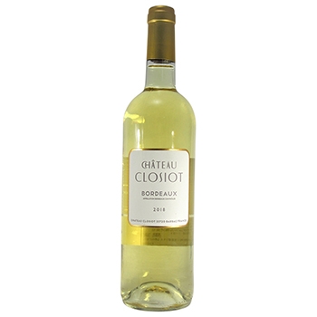 2018 ボルドー･ブラン･クロジオ / シャトー･クロジオ･ヴェルジェ("Bordeaux Blanc ""Closiot"" 2018")