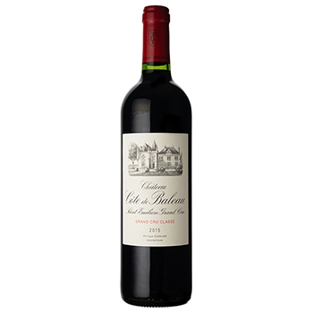 2015 シャトー･コート･ド･バロー サンテミリオン･グラン･クリュ･クラッセ / シャトー･コート･ド･バロー ◎(Chateau Cote de Baleau 2015 ◎)