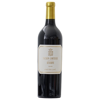 2018 レゼルヴ･ド･ラ･コンテス / シャトー･ピション･ロングヴィル･コンテス･ド･ラランド ◎(PICHON COMTESSE RESERVE PAUILLAC 2018 ◎)