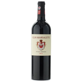 2015 シャトー･クロ･マルサレット･ルージュ / シャトー･クロ･マルサレット(CLOS MARSALETTE PESSAC LEOGNAN ROUGE 2015)