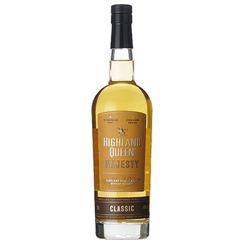 ハイランドクイーン マジェスティ クラシック ハイランド シングルモルト スコッチウイスキー(HIGHLAND QUEEN MAJESTY CLASSIC HIGHLAND SINGLE MALT SCOTCH WHISKY 40%)