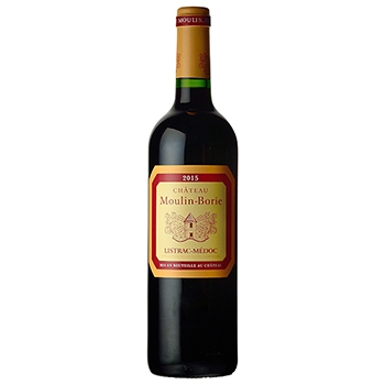 2015 シャトー･ムーラン･ボリー / シャトー･ムーラン･ボリー(CHATEAU MOULIN BORIE AOP LISTRAC-MEDOC 2015 WITH G.B.)